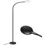 Led Floor Lamp for Office, Adjustable Standing Lamp 5 Brightness Levels & 3 Colors, Bright Reading Standing Light for Living Room with 57 Led Beads.