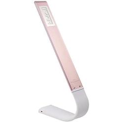 HVNI LED Desk Cordless Reading Lamp, Baby & Kids Night Light, Touch Control Brightness w/Warm, Neutral, White Light, Safe Silicone + Aluminum Body, 20 Hours Runtime (Rose Gold)