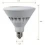 SYLVANIA 74793 Ultra LED Night Chaser, PAR38, 250W Equivalent, 2650 Lumen, Replacement for Halogen Flood Spot Light, Medium Base E26, Dimmable, 3000K Bright White