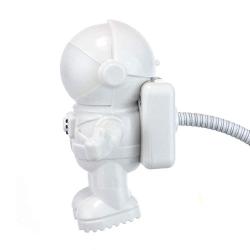 Astronaut LED Night Light USB Reading Light Protect Eyes for Reading Playing Computer Taking Care of Kids White