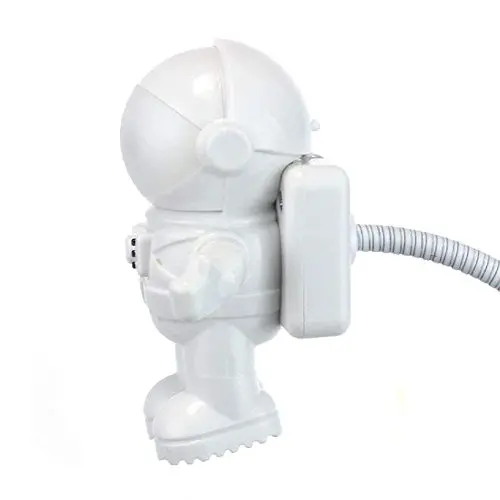 Astronaut LED Night Light USB Reading Light Protect Eyes for Reading Playing Computer Taking Care of Kids White