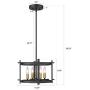 TENGXIN Flush Mount Ceiling Light,Chandelier for Living Room Bedroom,Kitchen, Hallway,Black Brass Finished with Iron metarial,UL Listed,No Bulbs Included TENGXIN Flush Mount Ceiling Light,Chandelier for Living Room Bedroom,Kitchen, Hallway,Black Brass Finished with Iron metarial,UL Listed,No Bulbs Included
