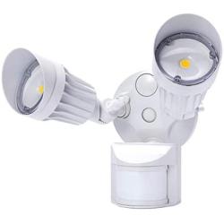 JJC LED Security Lights ,Motion Sensor Flood Light Outdoor Fixture,2000LM 20W(120W Equiv.),IP65 Waterproof,5000K Daylight White DLC & ETL Listed Outdoor Lighting White