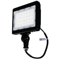 Duralec 15W Mini Flood Light, 15 Watt Waterproof Led Flood Light with Knuckle Mount, Daylight White 5000K Security Spot Light UL and DLC Premium Listed