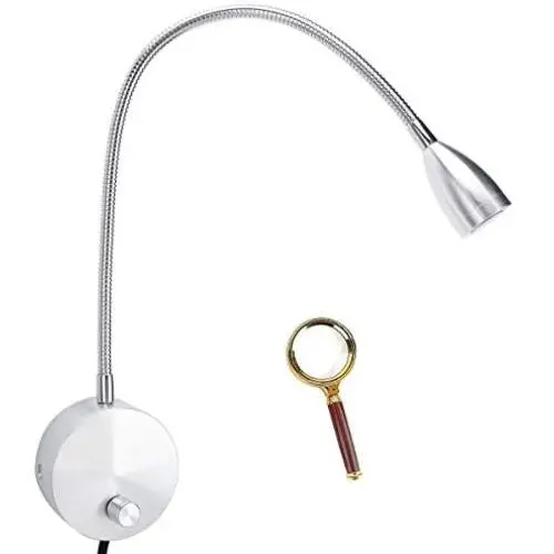 Kernorv Dimmable Wall Light, Bed Reading Light Bedside Reading Light Headboard Wall Sconce Surface Mount for Bedroom Living Room Office Kernorv Dimmable Wall Light, Bed Reading Light Bedside Reading Light Headboard Wall Sconce Surface Mount for Bedroom Living Room Office