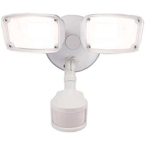 HALO MST20C18W Home Outdoor Security Smart LED Floodlight, White