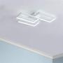 LED Ceiling Light Modern Flush Mount Light Fixture,42W 2600lm Rectangle Lights for Bedroom Kitchen Living Room Ceiling Lamp,Cool White 6000K White