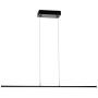 JONATHAN Y JYL7023B Conley 39.5'' Dimmable Adjustable Integrated LED Metal Linear Pendant Minimalistic,Modern,Contemporary for Dining, Living Room, Kitchen, Commercial Office, Black