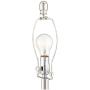 Lucas Modern Table Lamps Set of 2 with USB Charging Port Chrome and Glass Drum Shade for Living Room Family Bedroom Bedside - Regency Hill