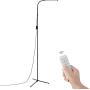 Vorally Floor Lamp for Living Room Bedroom Craft LED Floor Lamps Remote and Touch Control, Dimmable Reading Standing Lamp Adjustable Long Lifespan 1000 Lumen 3 Color Temperature 8W