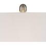 Roxie Modern Table Lamps Set of 2 Brushed Steel Off White Rectangular Shade for Living Room Family Bedroom Bedside Office - 360 Lighting