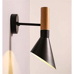 ISDY Light Modern Simplicity LED Desk Lamp Reading Light Classroom Bedside Study Table Lamp Energy-Saving Desk Lights (Body Color : Black Wall Light)