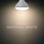 4-Pack BR30 LED Bulb, Luxrite, 65W Equivalent, 3500K Natural White, Dimmable, 650 Lumens, LED Flood Light Bulbs, 9W, E26 Medium Base, Damp Rated, Indoor/Outdoor - Living Room, Kitchen, and Recessed