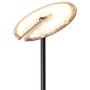 O’Bright Dimmable LED Torchiere Floor Lamp, 270° Tilt Head, 3000 Lumens, Adjustable Brightness, Standing Pole Lamp / Reading Light / Floor Lamps for Living Room, Bedrooms, Dorm and Office (Black)
