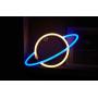 BeyonDecor LED Planet neon Signs for Wall Decoration Battery and USB Operated Aesthetic Room Decor neon Sign neon Lights for Kids Room, Bar, Living Room, Christmas, Party, Wedding, Halloween