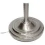 Elegant Designs LF2003-BSN 2 Light Mother Daughter White Marble Glass Floor Lamp, Brushed Nickel