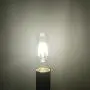 T10 LED Bulbs Daylight 4000K LED Tubular Edison Light Bulbs 4W Dimmable Tube Vintage Led Bulbs 40 Watt Equivalent,E26 Medium Base, LED Filament Retro Bulb for Desk Lamp, Pendant Lights(3-Pack)