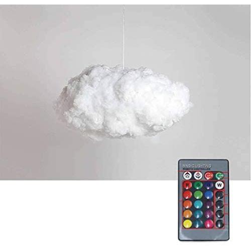 Clouds LED Ceiling Light Chandelier for Kids Room Pendant Light Living Room Dining Room The Mall Decoration Light Fixture -50x26cm(20x10inch)