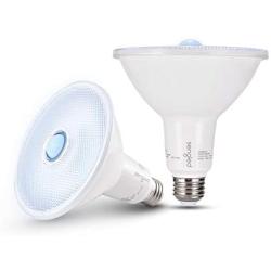 Sengled SSP3881550G4WA LED Flood Activated 5000K Daylight Motion Sensor Outdoor Dusk to Dawn Bulbs, 2 Pack, Day Light, 2 Count
