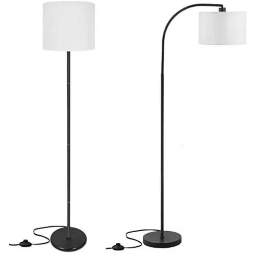 Floor Lamps for Bedrooms Living Room Office Dining Room Readingm, Includes 2 Standing Lamp