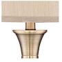 Becky Traditional Table Lamps Set of 2 Antique Brass Metal Beige Drum Shade for Living Room Family Bedroom Bedside Office - Regency Hill Becky Traditional Table Lamps Set of 2 Antique Brass Metal Beige Drum Shade for Living Room Family Bedroom Bedside Office - Regency Hill