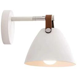 ZKAIAI Wall Lamps, Retro European Wall lamp - Wall lamp, lamp, Modern Living Room lamp, Reading lamp for Children (12x17x12cm) (Color: White, Size: 12x17x12cm) Hallway Wall Lantern