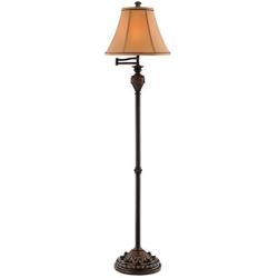 Stein World 99843 Edgeworth Resin Floor Lamp, 60.5'' x 15'' x 15'', Bronze