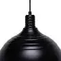 MOTINI Barn Pendant Light 1-Light Height-Adjustable Edison Hanging Light Fixture with Metal Dome Shade Farmhouse Style Ceiling Light Fixture in Black Finish for Kitchen Island, Dining Room, Foyer UL