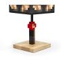 Minecraft Glowstone 14 Inch Corded Desk LED Night Light - Decorative, Fun, Safe & Awesome Bedside Mood Lamp Toy for Baby, Boys, Teen, Adults & Gamers - Best for Homes Bedroom, Living Room Or Office