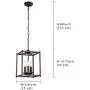 INFRONT Foyer Light Fixtures, Chandelier Dining Room, Dining Room Lighting Fixtures Hanging, Foyer Pendant Lighting, Modern Dining Room Light Fixture, Modern Chandeliers for Dining Rooms