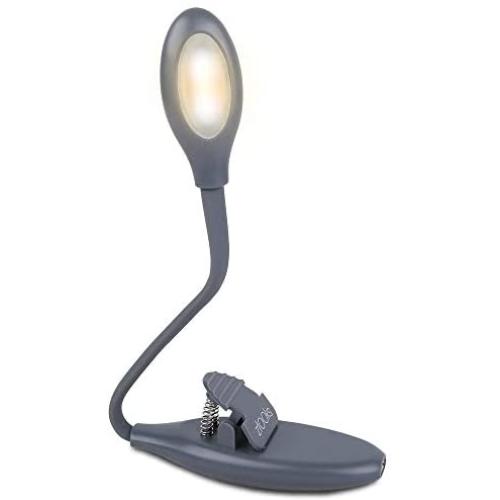 ztOOks Rechargeable Mini Reading BookLight,Easy Clip Light,stepless dimming,Brightness Memory,3 Color temperatures Eye-Care Reading lamp,Lightweight,Perfect for Bookworms & Kids.