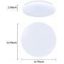 LED Ceiling Light 2160 Lumens Flush Mount with Radar Sensing for Kitchen Bedroom Bathroom Hallway