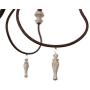 Antique Handmade Wood Chandelier with Drops Farmhouse Pendant Lights for Dining Room, Bedroom and Living Room