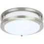 Awerou 36W Ceiling Light Fixture, Flush Mount Ceiling Light, 13in Light Fixtures Ceiling, Ceiling Lights for Bedroom, Kitchen, Bathroom, Living Room, Super Bright 3500Lm, Warm White 3000K