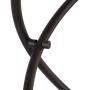 LOG BARN Farmhouse Chandelier for Kitchen Island, Orb Light Fixture, Black Gold Chandelier for Dining Room, Foyer and Bedroom, 20” Dia