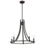 Emliviar Modern Farmhouse Dining Room Chandelier, 5-Light Kitchen Pendant Light in Oil Rubbed Bronze Finish, 010-5 ORB