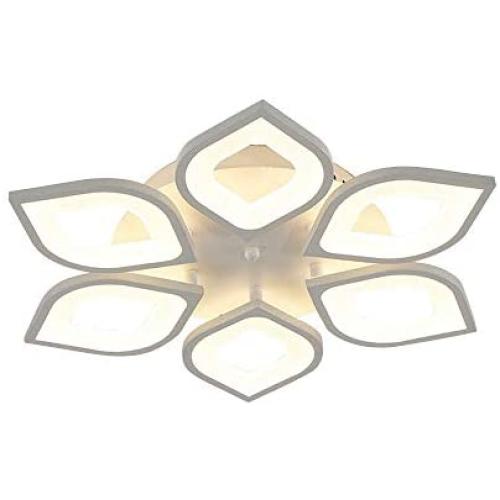 Modern Ceiling Light Acrylic Chandelier LED Ceiling Lamp Flower Shape for Living Room Dining Room Bedroom 85-265V (72W - Warm) Modern Ceiling Light Acrylic Chandelier LED Ceiling Lamp Flower Shape for Living Room Dining Room Bedroom 85-265V (72W - Warm)