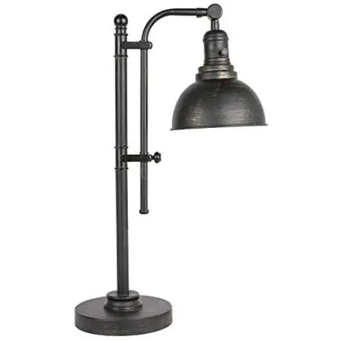 CO-Z Rustic Desk Lamp Black Adjustable, Industrial Style Metal Task Lamp (25-29), Vintage Work Lamp, Farmhouse Reading Lamp in Aged Bronze Finish, ETL Certificate. CO-Z Rustic Desk Lamp Black Adjustable, Industrial Style Metal Task Lamp (25-29), Vintage Work Lamp, Farmhouse Reading Lamp in Aged Bronze Finish, ETL Certificate.