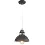 LOG BARN Pendant Lighting with Cutouts on Top, Industrial Silver Brushed Pendant Light for Kitchen Island, Dining Room and Bedroom