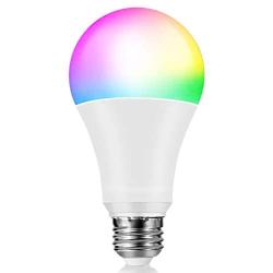 Smart LED Light Bulb, Chihope 10W WiFi Music Sync Color Changing Bulbs That Work with Alexa, Echo, Google Home, Siri, IFTTT (No Hub Required), A21 E26 100W Equivalent RGB Multicolor 2700-6500K,1050LM