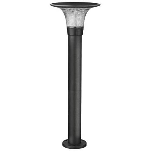 Solar LED Post Light Fixtures-Two Adjustable Height - Adjustable Color Temperature Warm/White - Aluminum Outdoor Solar Pole Lamp Dusk to Dawn, SF-004