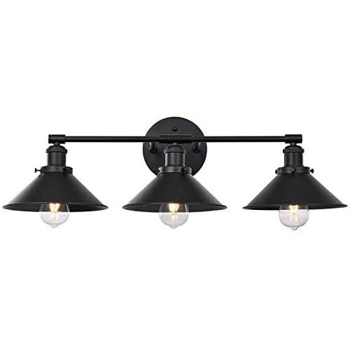 PASSICA DECOR 3 Light Sconce Vintage Wall Light Industrial Vanity Lighting Fixture Retro Sconce Bathroom Living Room