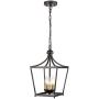 Farmhouse Chandelier Lantern Pendant Light Fixture 3-Light Rustic Chandeliers for Kitchen Island