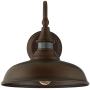 Gough Rustic Farmhouse Outdoor Barn Light Fixture Bronze 12 1/2'' Dusk to Dawn Motion Sensor for Exterior House Porch Patio Deck - John Timberland