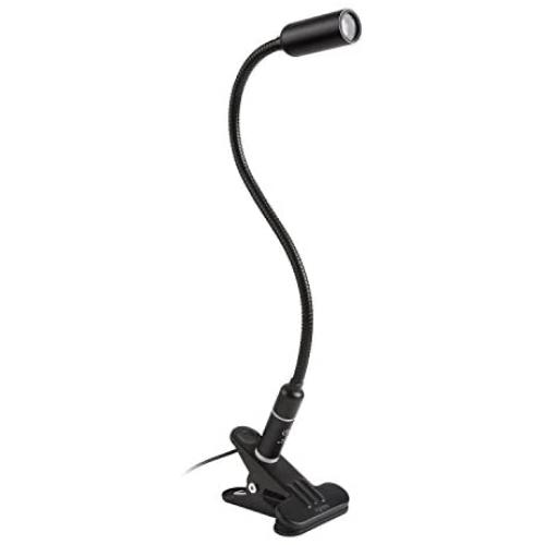 Desk Lamp, LED Reading Light, Aglaia 4W Eye-caring Clip-on Book Light, Touch Control Dimmable Table Lamps with 3 Brightness Levels and Flexible Neck, Perfect for Bookworms (Not Rechargeable)