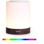 iFkoo Rechargeable Night Light with Hook, Touch Sensor Bedside Lamp for Bedroom, Living Room, Dimmable Warm White Light & Color Changing RGB Outdoor Table Lamp, Best Gifts for Baby, Kids, Adults