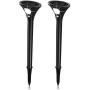 Solar Lights Outdoor,Solar Pathway Lights ,Solar Landscap Lights with Motion Sensor, Wireless Solar Landscape Spotlights，Solar Powered LED Lights for Yard/Patio/Garden/Walkway/Driveway-2Pack