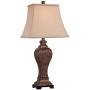Edgar Traditional Table Lamp Bronze Square Urn Geneva Taupe Rectangular Shade for Living Room Family Bedroom Bedside - Regency Hill Edgar Traditional Table Lamp Bronze Square Urn Geneva Taupe Rectangular Shade for Living Room Family Bedroom Bedside - Regency Hill