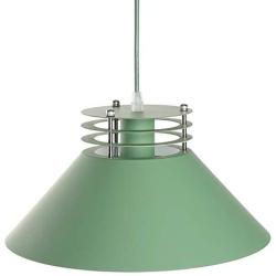 Pendant Light, Ceiling Hanging Pendant Lights, Umbrella Shade Vintage Classic Industrial Lamp Shade for Dining Room/Kitchen Island/Living Room(Green)