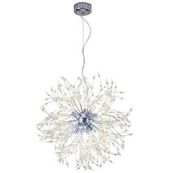Sputnik Chandeliers 8-Lights,Firework Chandelier Modern Crystal Pendant Lighting for Dining Rooms G9 Ceiling Light Fixtures Creativehanging Light